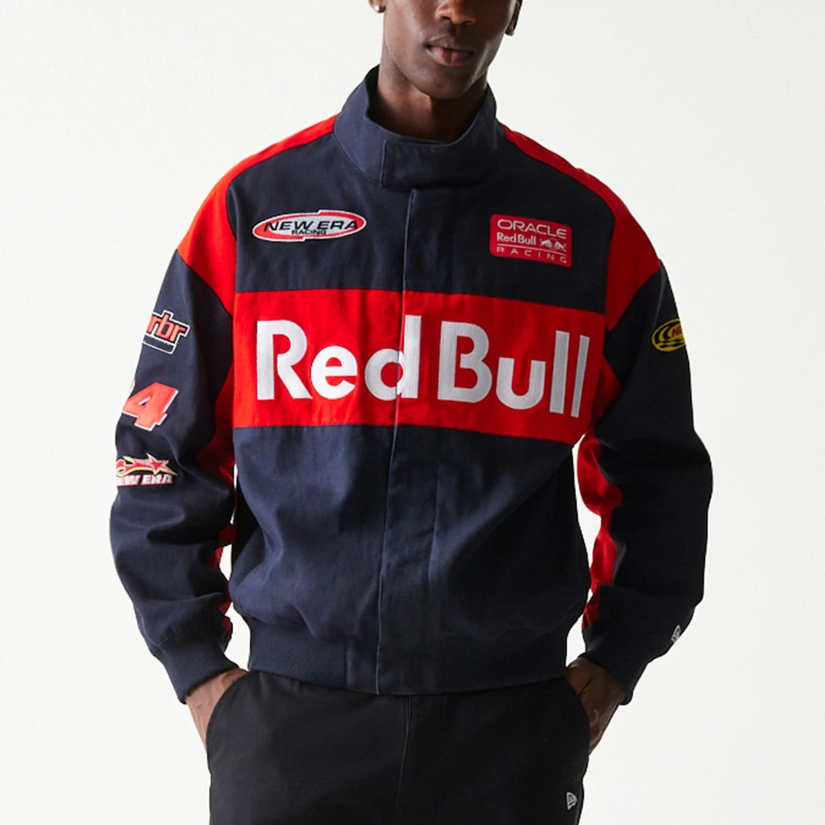 Red Bull Racing Dark Blue Jacket-zelvios