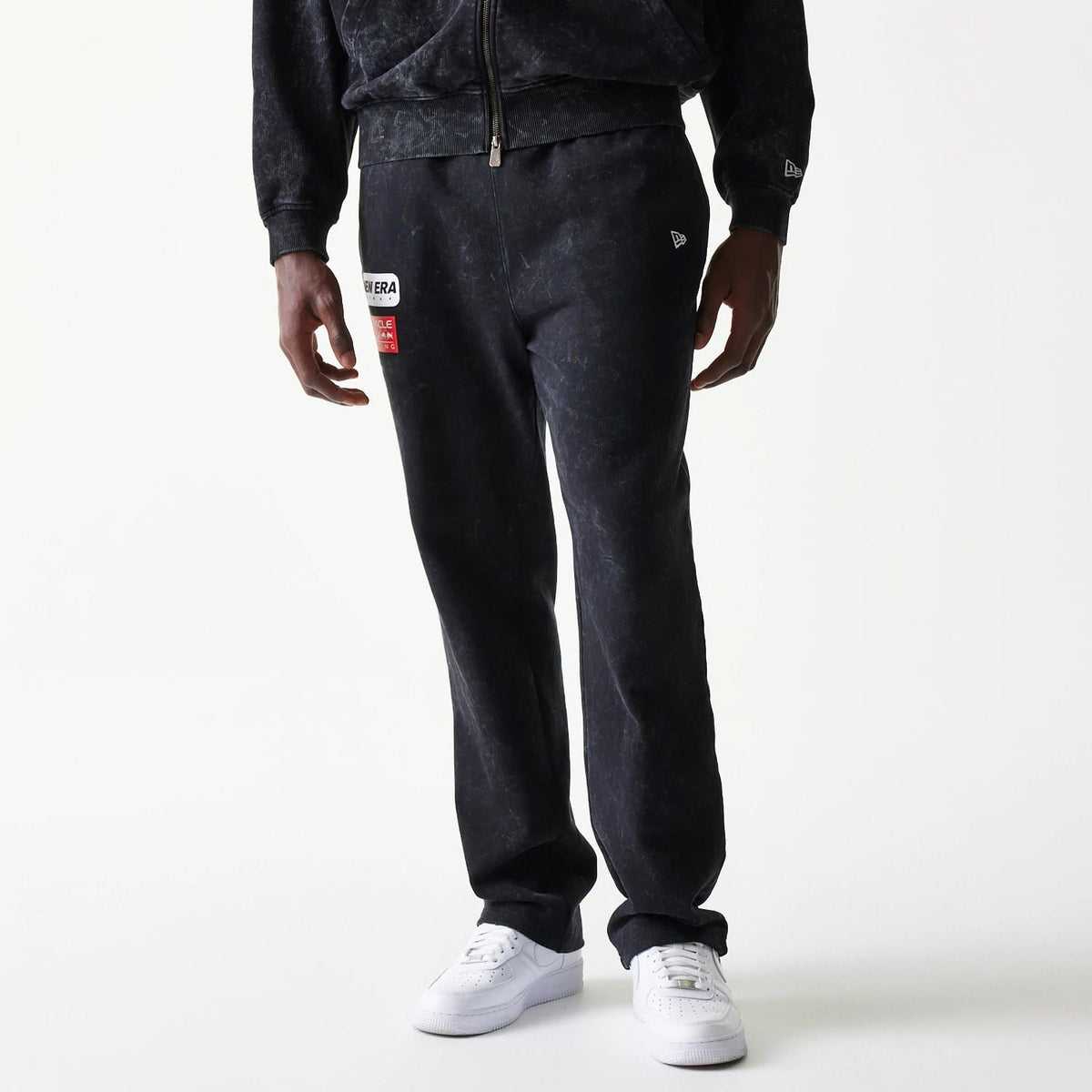 Red Bull Racing Straight Leg Black Straight Leg Joggers-zelvios