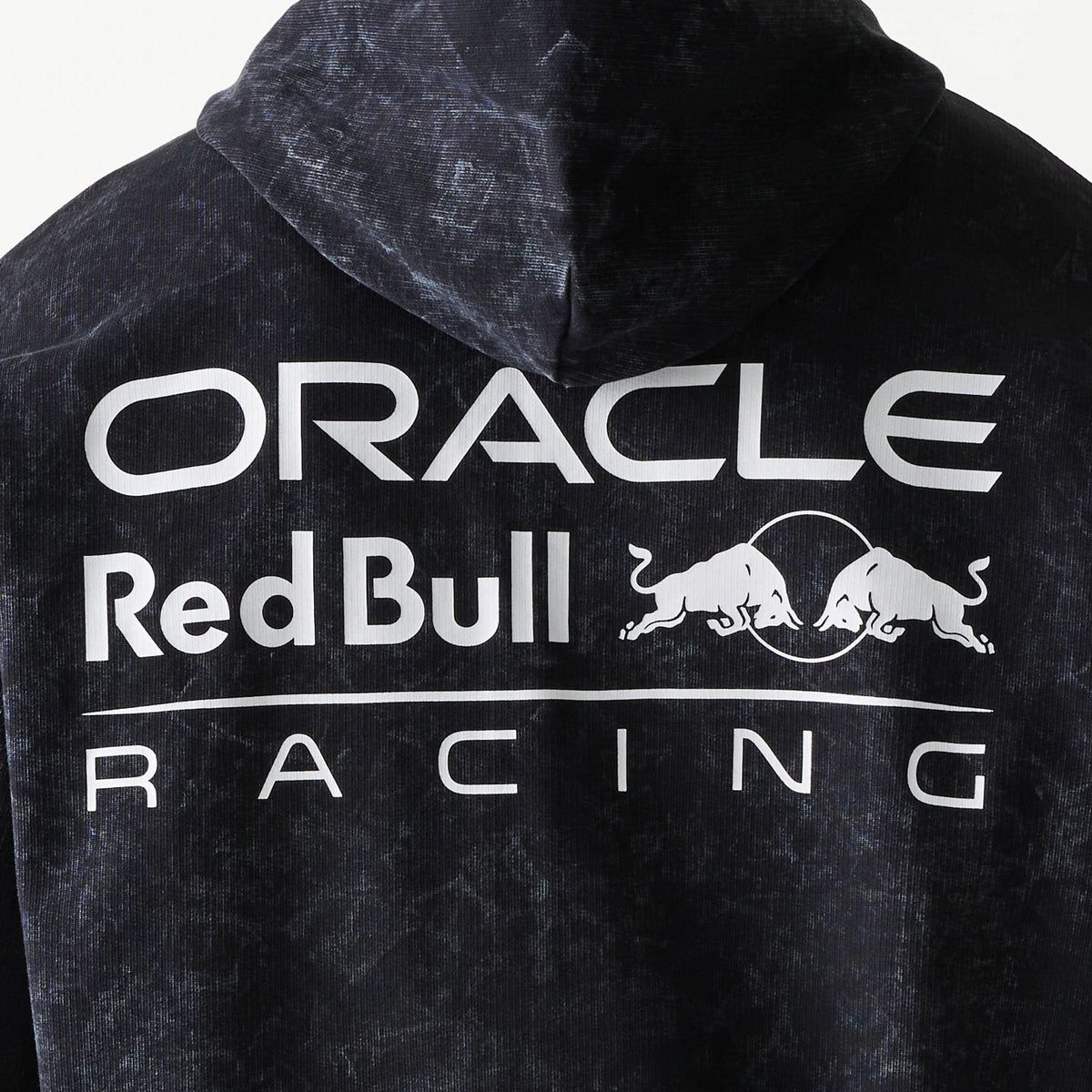 Red Bull Racing Dropped Shoulder Black Dropped Shoulder Full Zip Hoodie-zelvios