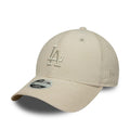 LA Dodgers Womens MLB Pastel Cord Light Beige 9FORTY M-Crown Cap-zelvios