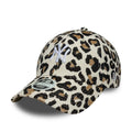 New York Yankees Womens MLB Leopard Midi Light Beige 9FORTY Cap-zelvios