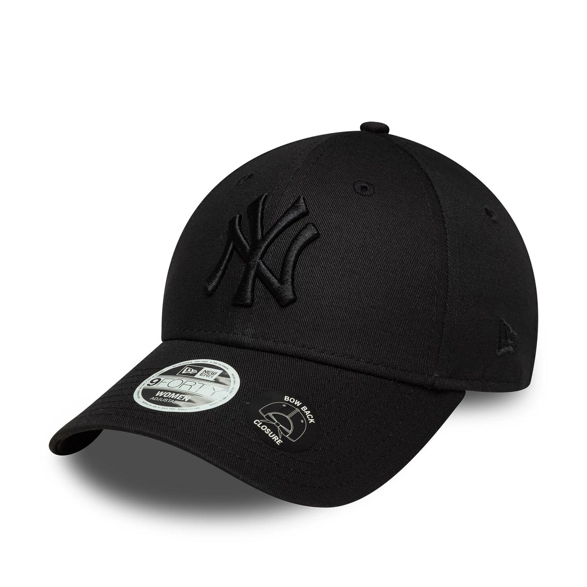New York Yankees Womens MLB Bowback Black 9FORTY Cap-zelvios