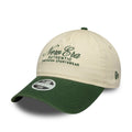 Womens New Era Cream 9TWENTY A-Frame Cap-zelvios