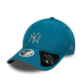 New York Yankees Womens MLB Pony Tail Dark Green Open Back Cap-zelvios