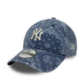 New York Yankees MLB Washed Paisley Navy 9TWENTY Cap-zelvios