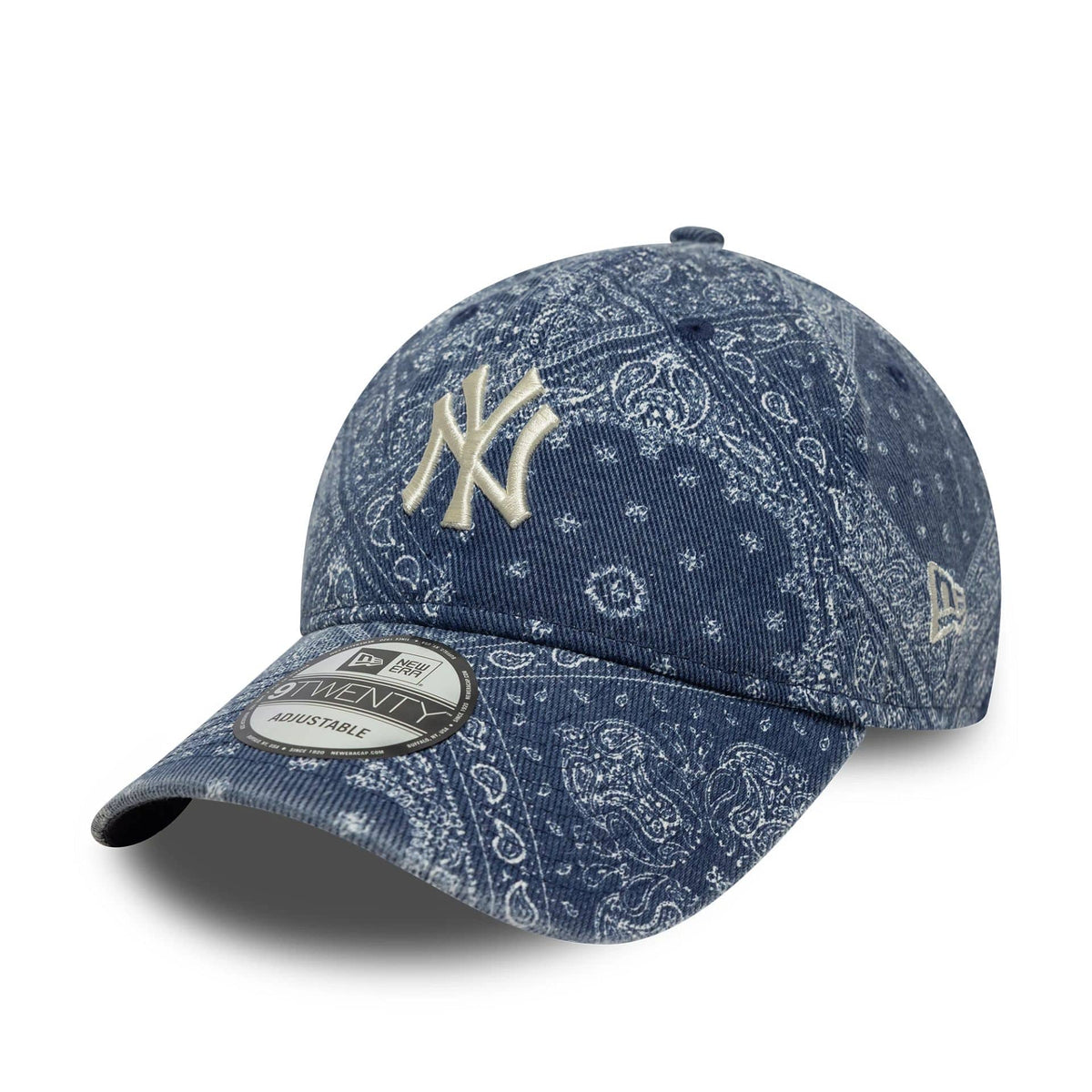 New York Yankees MLB Washed Paisley Navy 9TWENTY Cap-zelvios