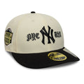 New York Yankees MLB Cooperstown Cream Low Profile 59FIFTY Fitted Cap-zelvios