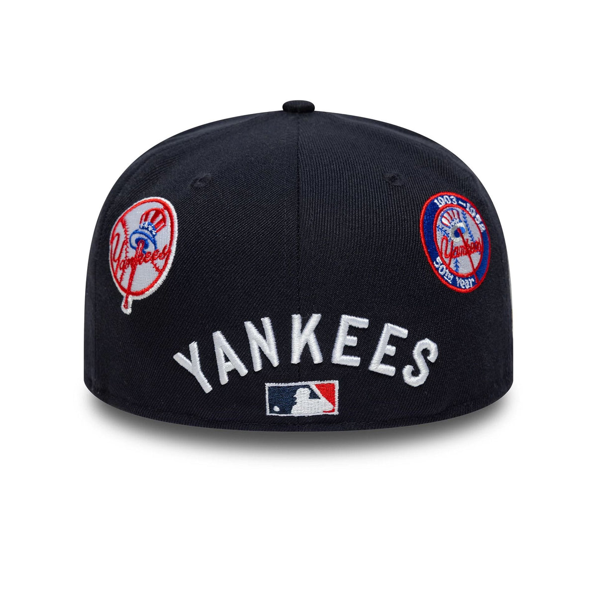 New York Yankees MLB Subway Series Navy 59FIFTY Fitted Cap-zelvios