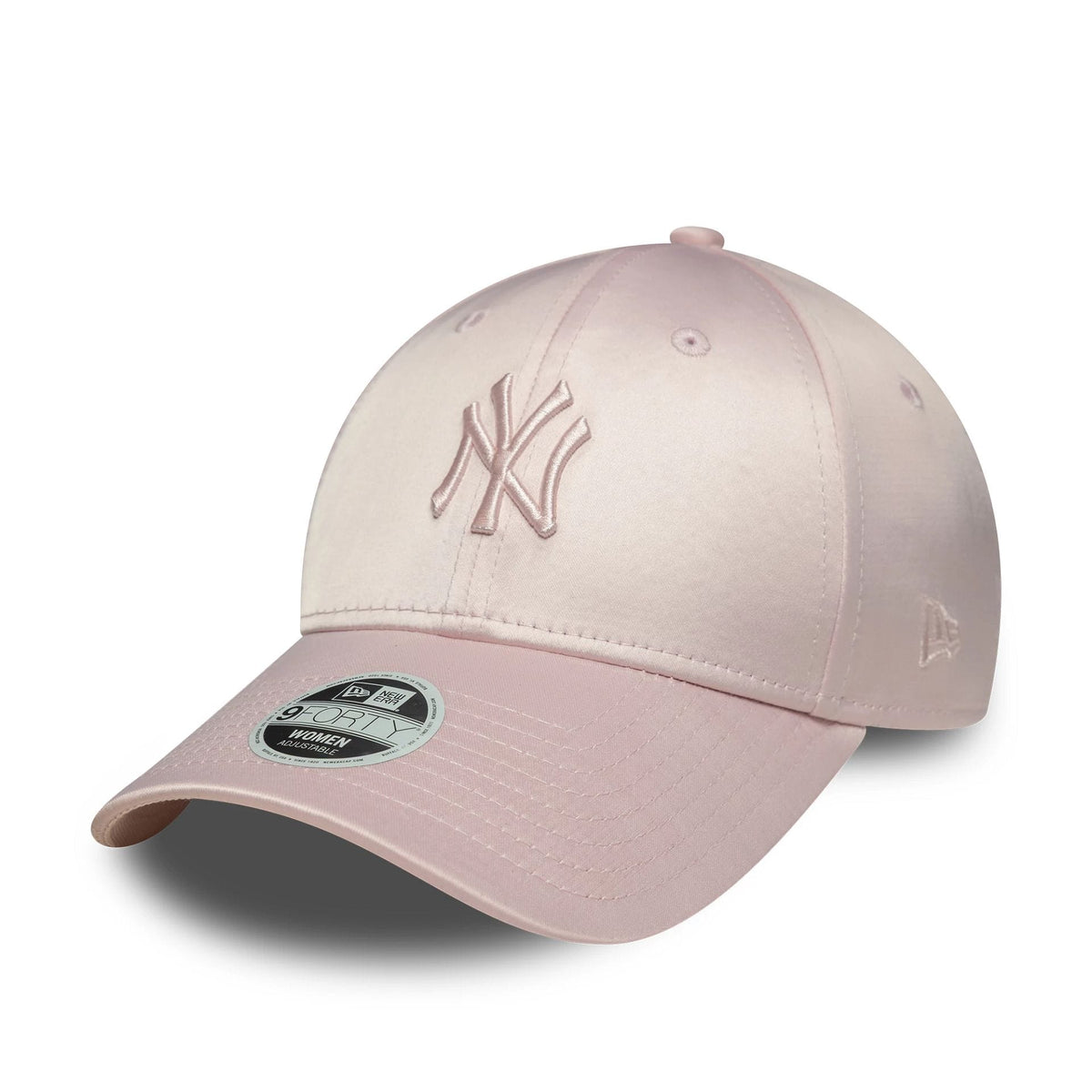 New York Yankees Womens MLB Satin Pastel Pink 9FORTY Cap-zelvios