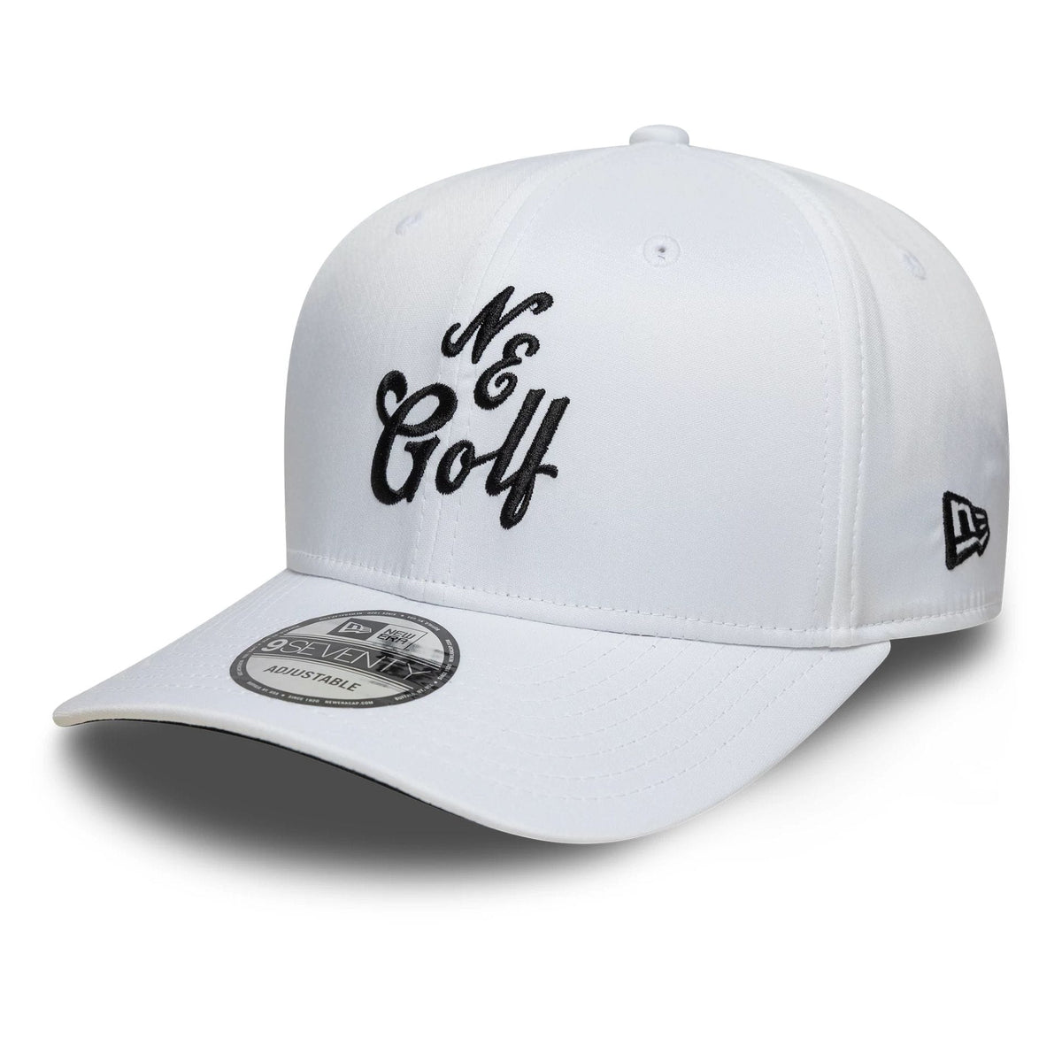 New Era Technical White 9SEVENTY Stretch Snap Adjustable Cap-zelvios