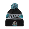 Newcastle United FC Black Bobble Knit Beanie Hat-zelvios