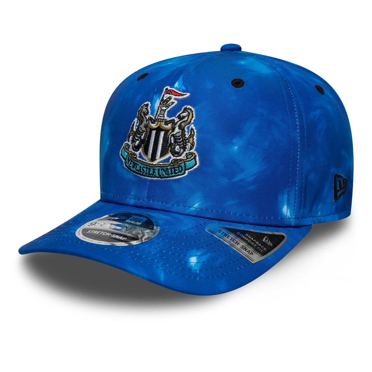 Newcastle United FC 1993 Open Blue 9SEVENTY Stretch Snap Cap-zelvios