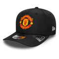 Manchester United FC Black 9SEVENTY Stretch Snap Cap-zelvios