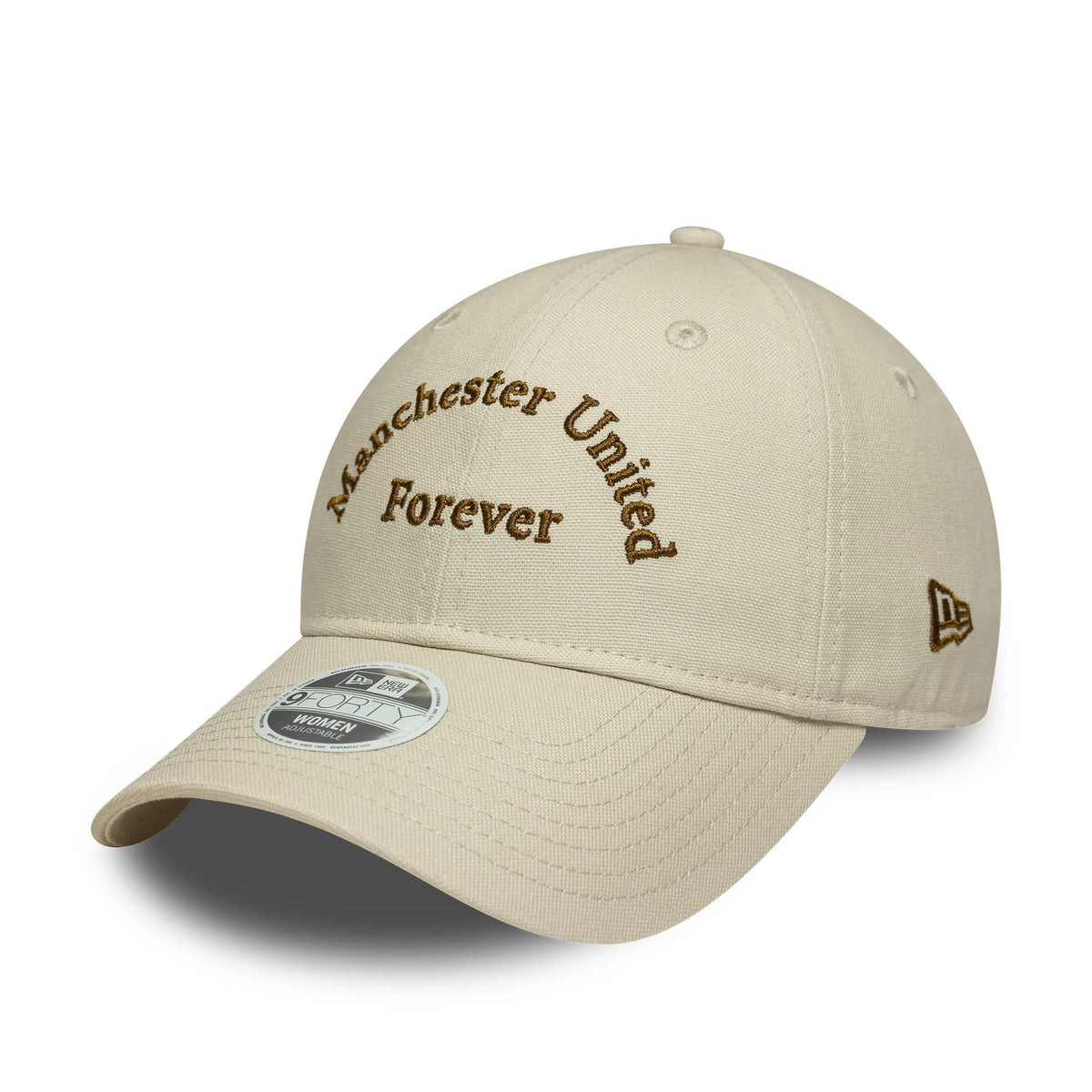 Manchester United FC Womens Wordmark Cream 9FORTY Cap-zelvios