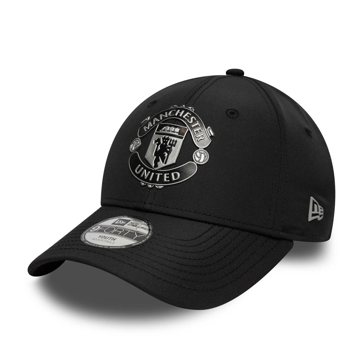 Manchester United FC Youth Reflective Black 9FORTY Cap-zelvios