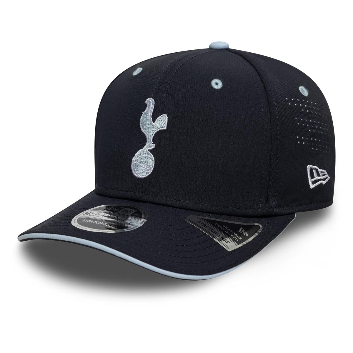 Tottenham Hotspur FC Cockerel Navy 9SEVENTY Stretch Snap Cap-zelvios