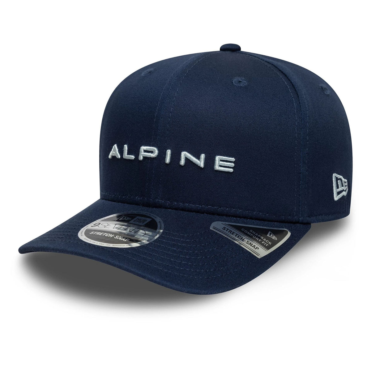 Alpine Racing Navy 9SEVENTY Stretch Snap Cap-zelvios