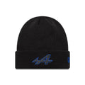 Alpine Racing Black Cuff knit Beanie Hat-zelvios
