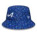 Alpine Racing All Over Print Navy Bucket Hat-zelvios