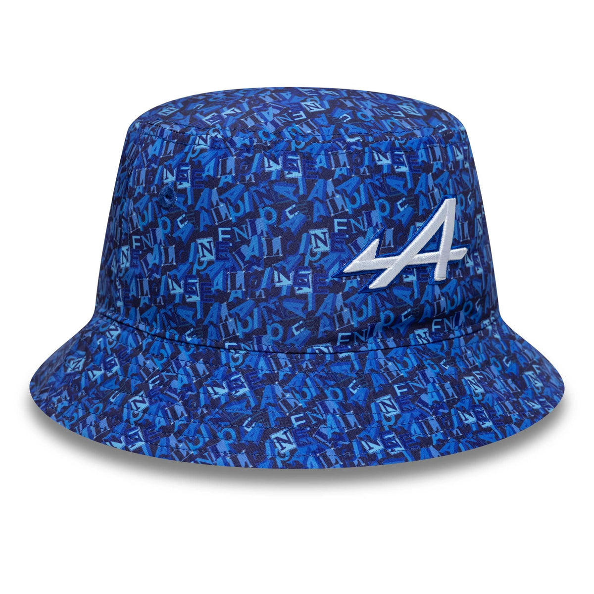 Alpine Racing All Over Print Navy Bucket Hat-zelvios
