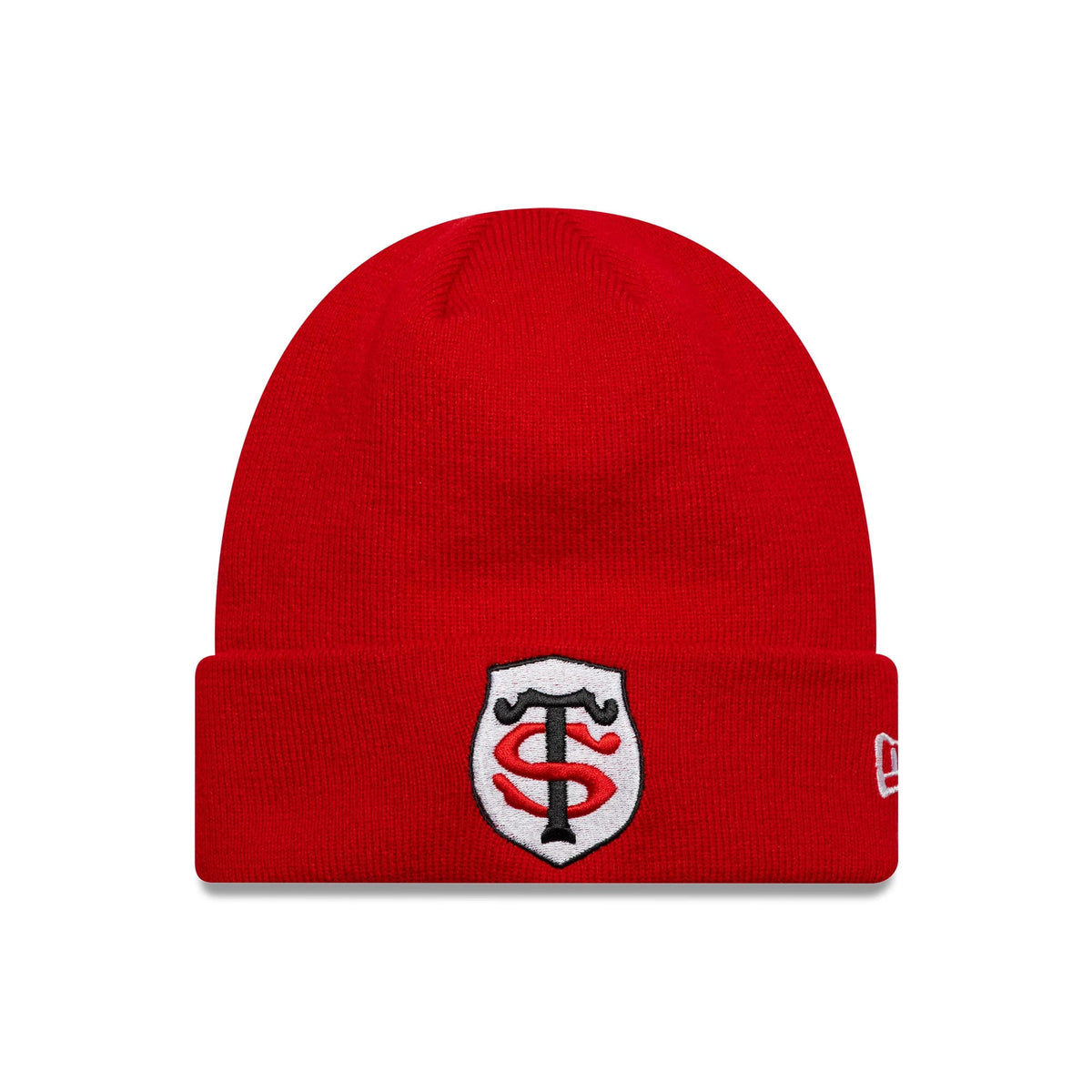 Stade Toulousain Core Red Cuff Knit Beanie Hat-zelvios