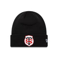 Stade Toulousain Core Black Cuff Knit Beanie Hat-zelvios