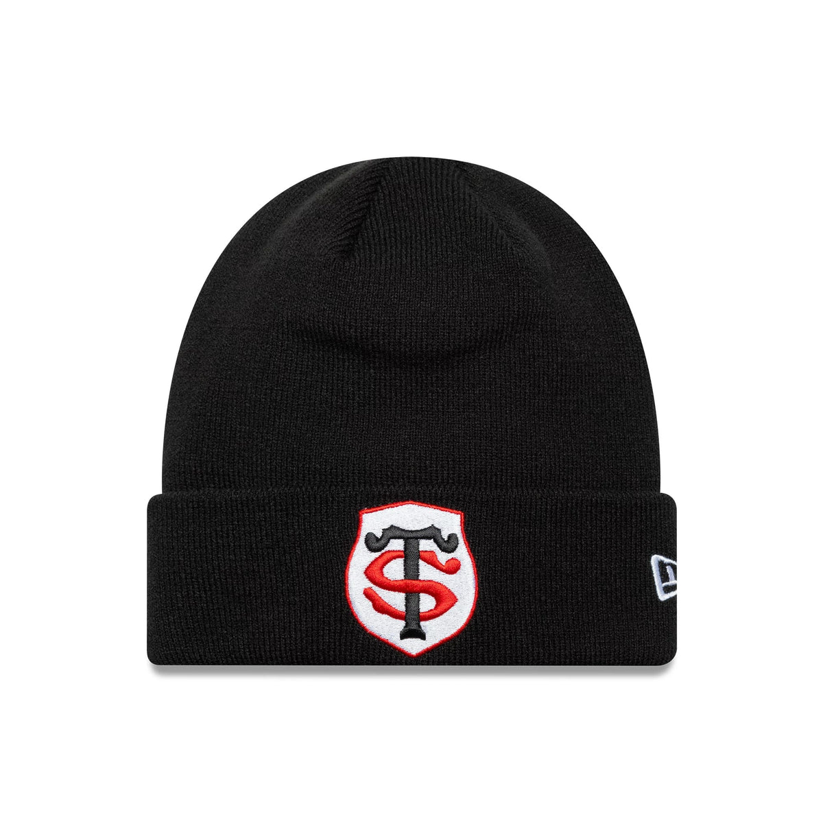 Stade Toulousain Core Black Cuff Knit Beanie Hat-zelvios