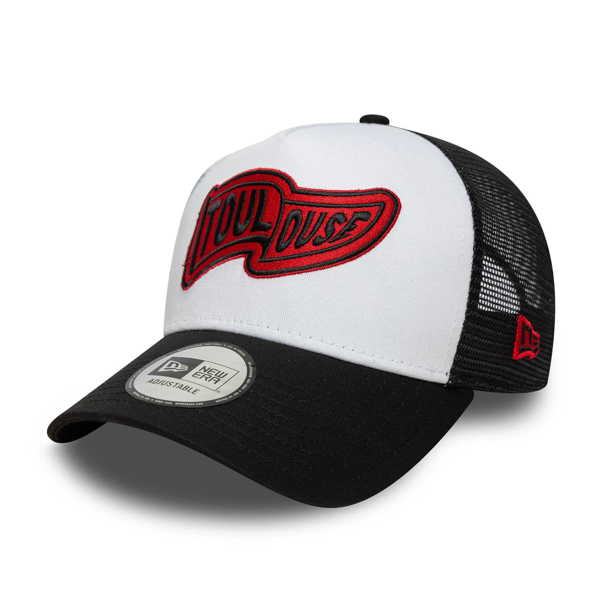 Stade Toulousain Flag White 9FORTY E-Frame Trucker Cap-zelvios
