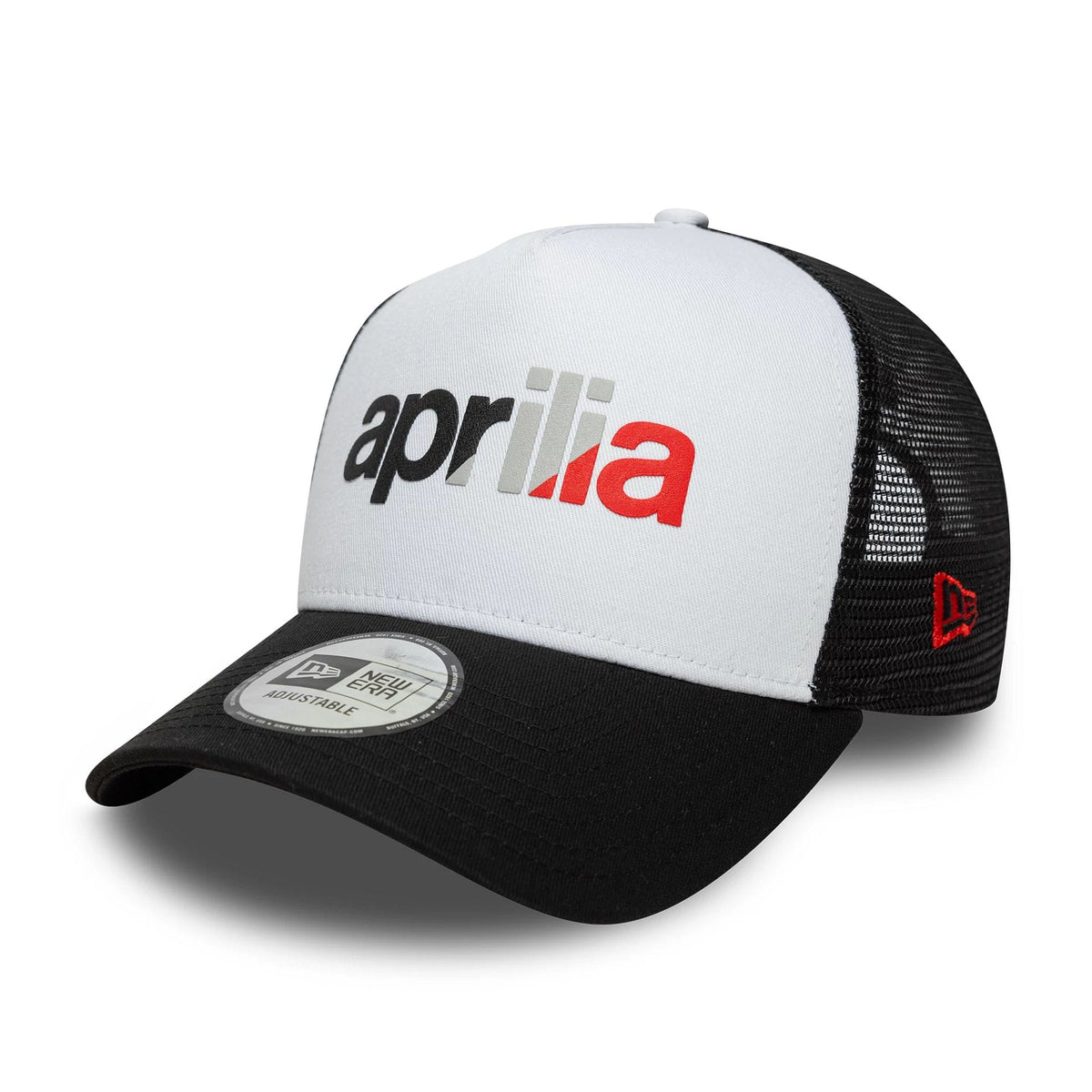 Aprilia Wordmark Black 9FORTY A-Frame Trucker Cap-zelvios