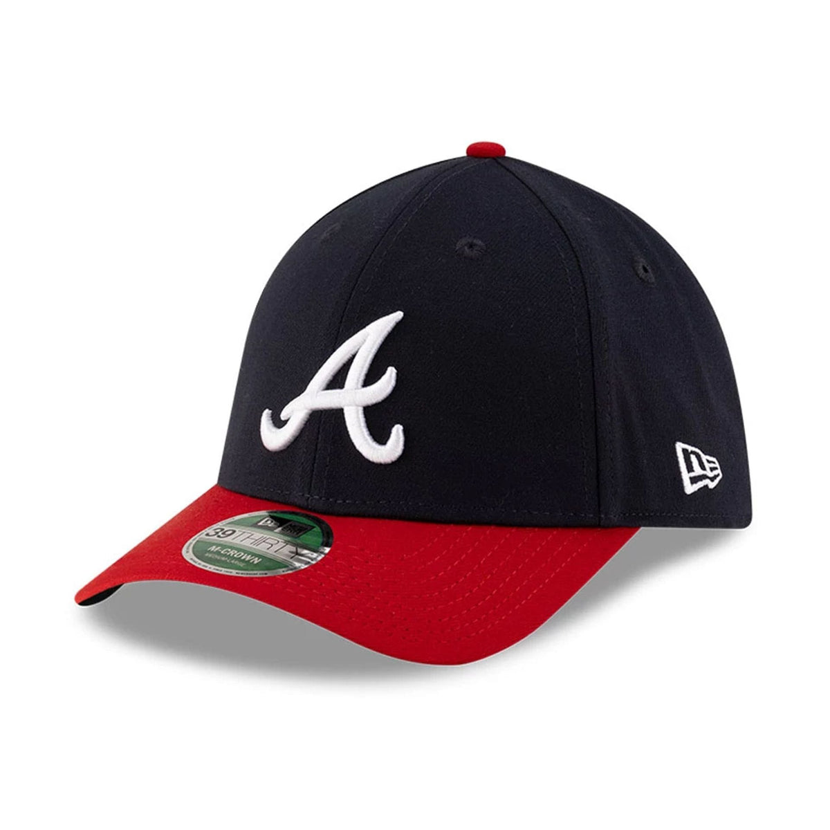 Braves MLB Player Replica Navy 39THIRTY M-Crown Stretch Fit Cap-zelvios