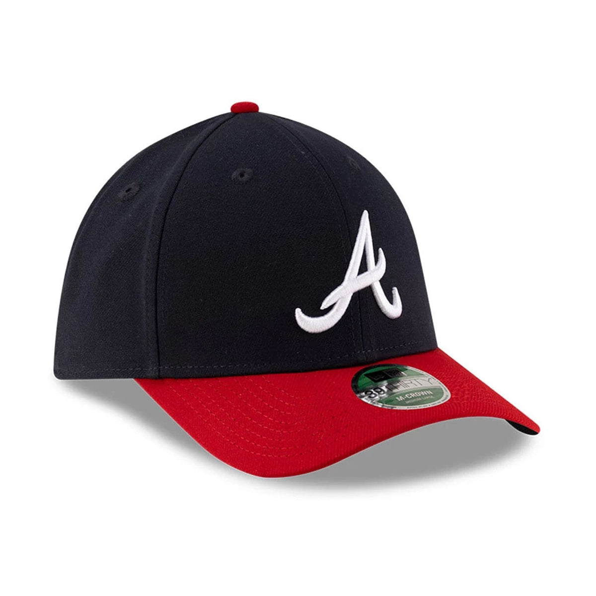 Braves MLB Player Replica Navy 39THIRTY M-Crown Stretch Fit Cap-zelvios