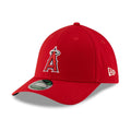 LA Angels MLB Player Replica Red 39THIRTY M-Crown Stretch Fit Cap-zelvios