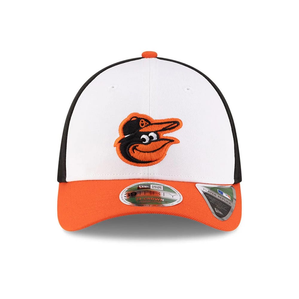 Orioles MLB Player Replica Black 39THIRTY M-Crown Stretch Fit Cap-zelvios
