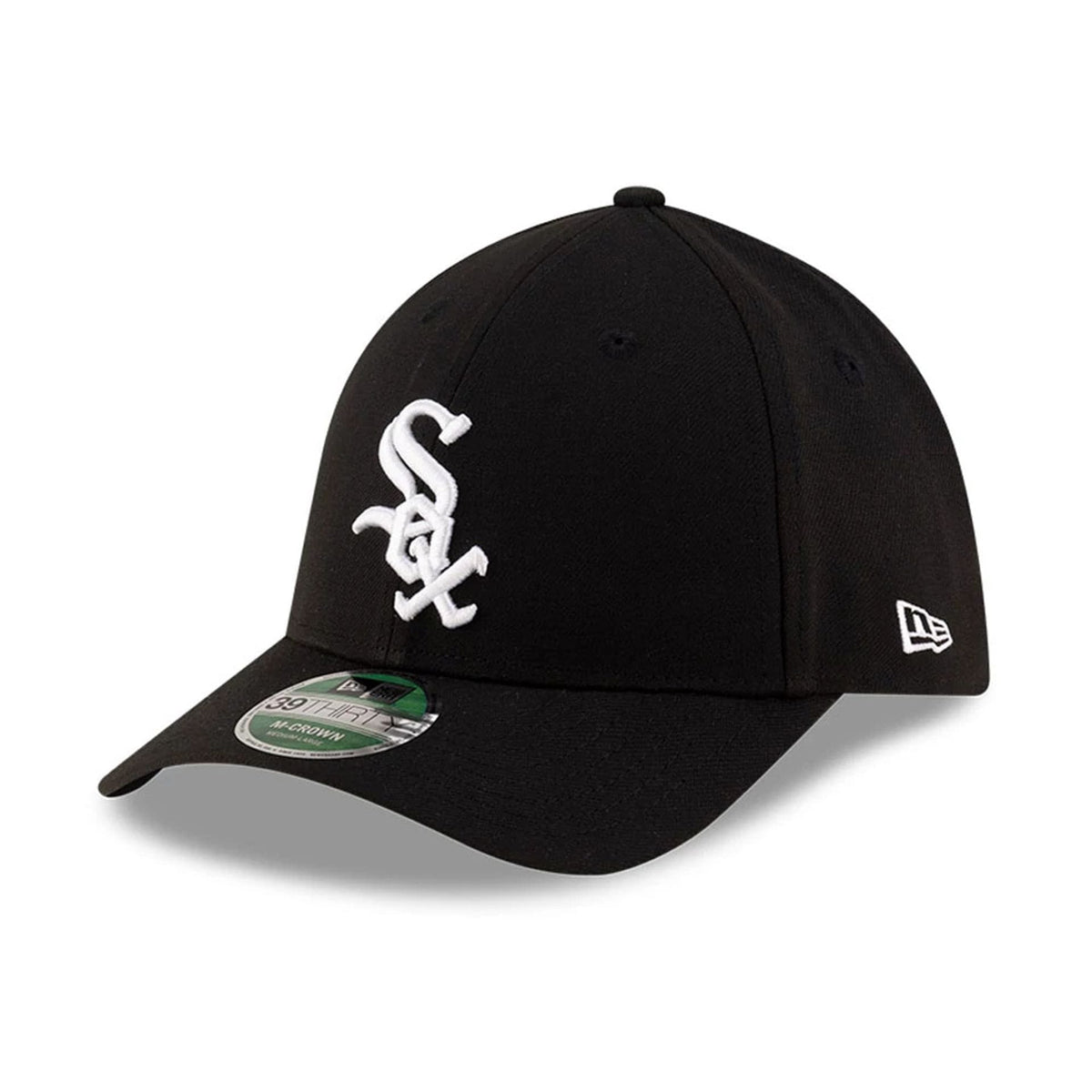 White Sox MLB Player Replica Black 39THIRTY M-Crown Stretch Fit Cap-zelvios