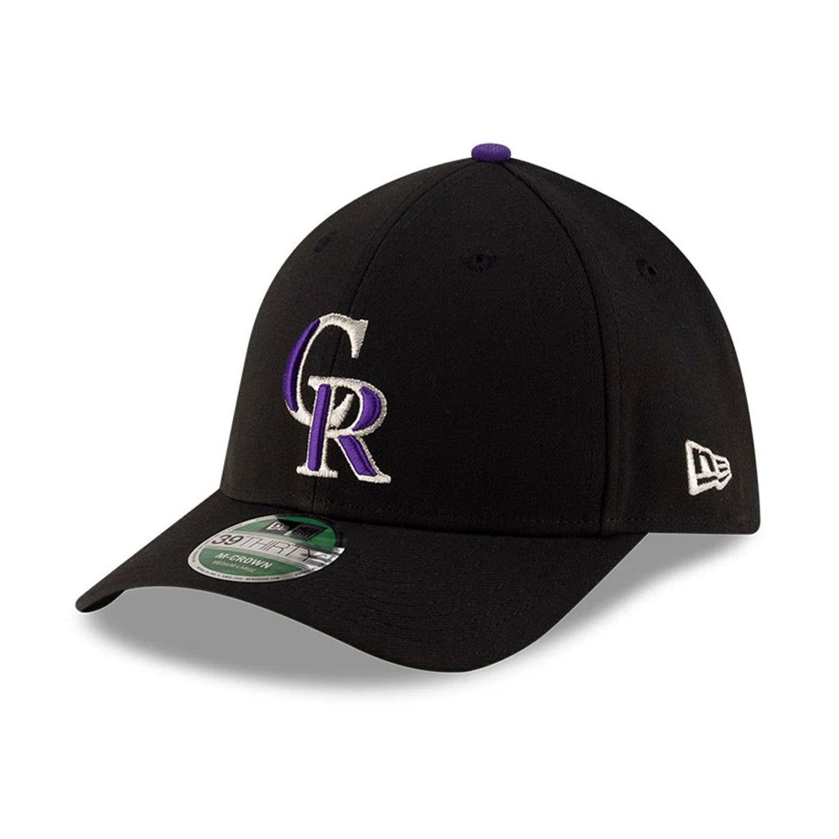 Rockies MLB Player Replica Black 39THIRTY M-Crown Stretch Fit Cap-zelvios