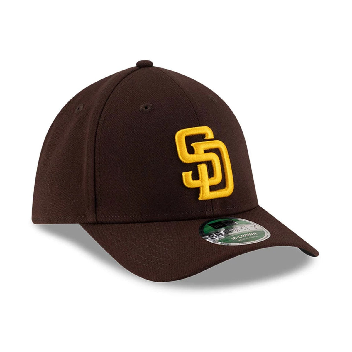 Padres MLB Player Replica Dark Brown 39THIRTY M-Crown Stretch Fit Cap-zelvios