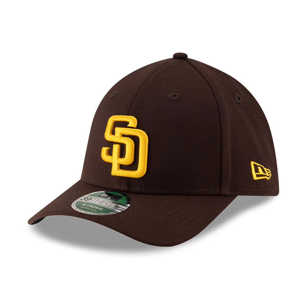 Padres MLB Player Replica Dark Brown 39THIRTY M-Crown Stretch Fit Cap-zelvios