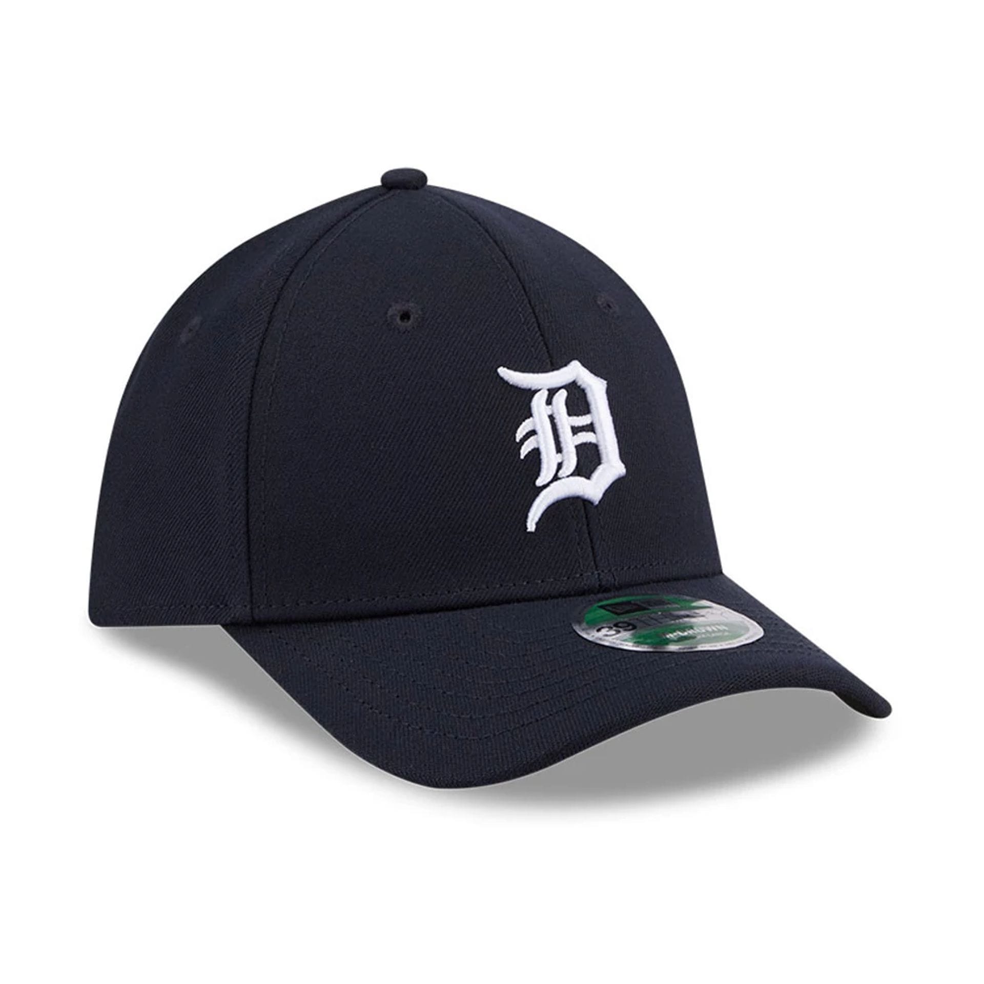 Detroit Tigers MLB Player Replica Navy 39THIRTY M-Crown Stretch-Fit Cap-kentox