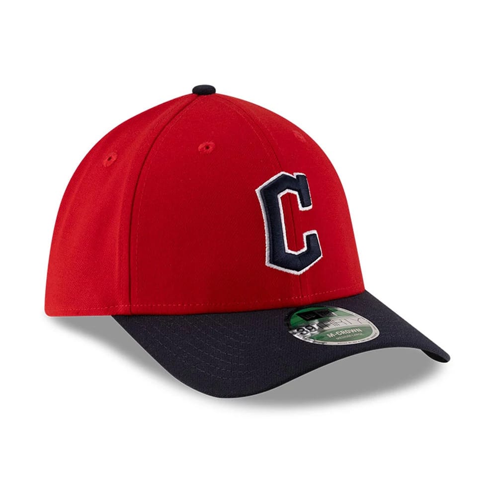 Guardians MLB Player Replica Dark Red 39THIRTY M-Crown Stretch Fit Cap-kentox
