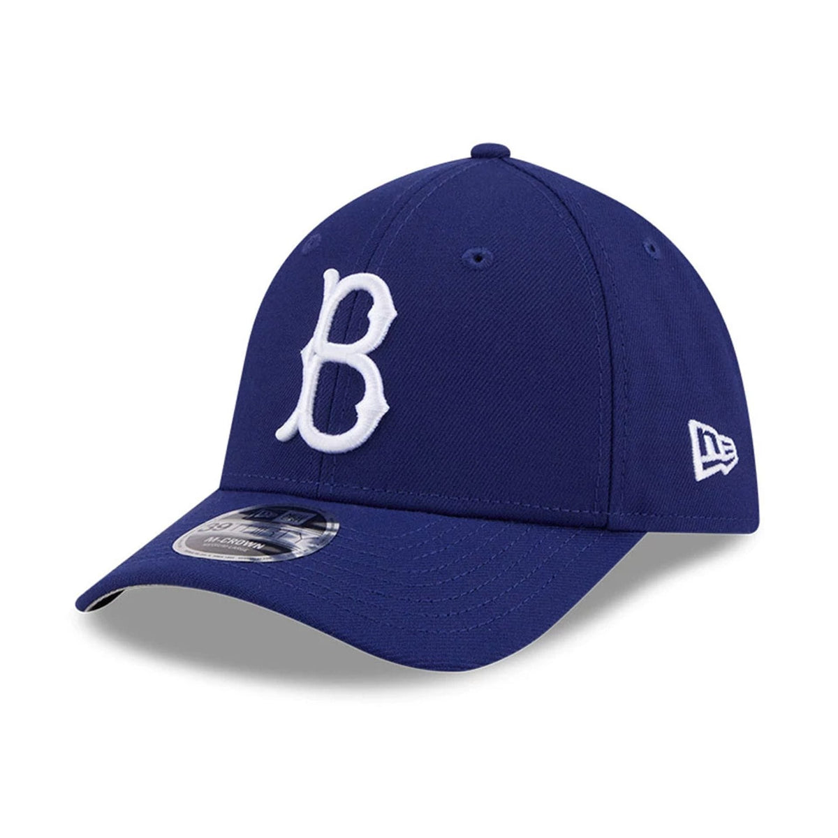 Brooklyn Dodgers MLB Dark Blue 39THIRTY M-Crown Stretch Fit Cap-zelvios