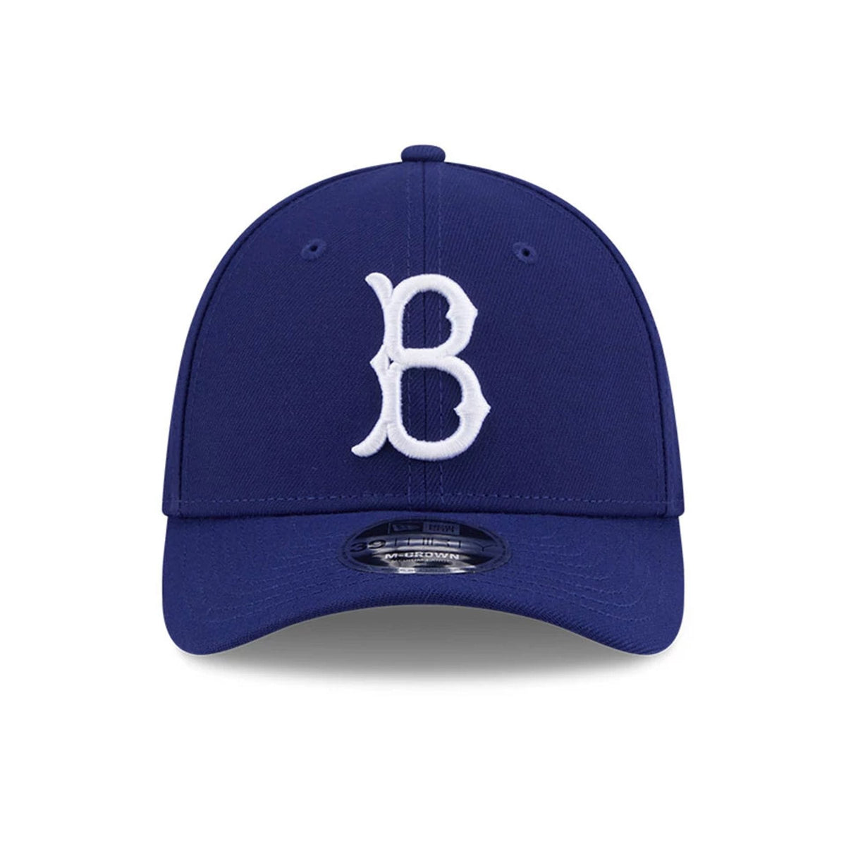 Brooklyn Dodgers MLB Dark Blue 39THIRTY M-Crown Stretch Fit Cap-zelvios