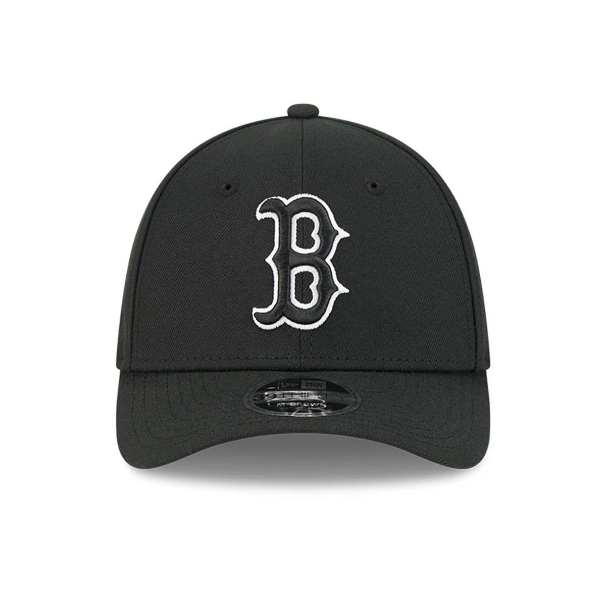 Boston Red Sox MLB Black 39THIRTY M-Crown Stretch Fit Cap-zelvios