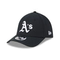 Athletics MLB Black 39THIRTY M-Crown Stretch Fit Cap-zelvios