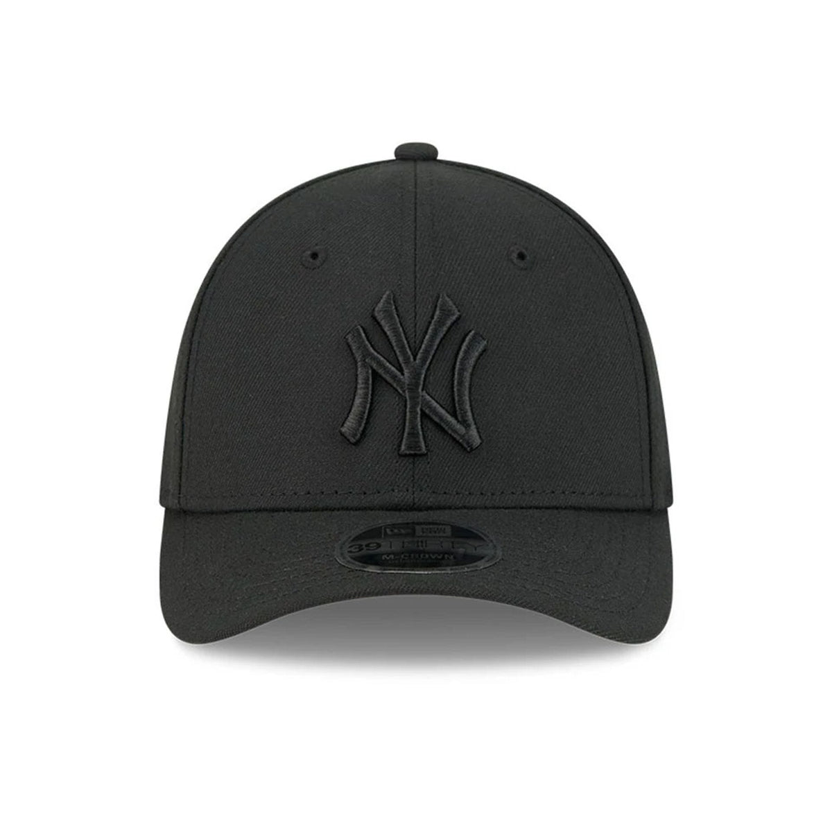 New York Yankees MLB Outline Black 39THIRTY M-Crown Stretch Fit Cap-zelvios