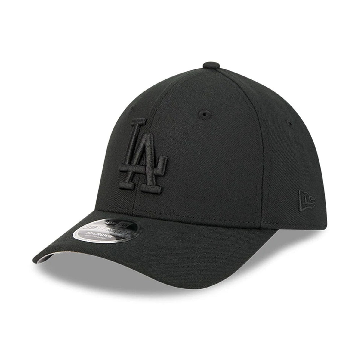 LA Dodgers MLB Outline Black 39THIRTY M-Crown Stretch Fit Cap-zelvios