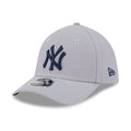 New York Yankees MLB Grey 39THIRTY M-Crown Stretch Fit Cap-zelvios