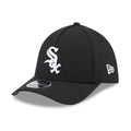 Chicago White Sox MLB Black 39THIRTY M-Crown A-Frame Stretch-Fit Cap-zelvios