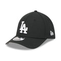LA Dodgers MLB Black 39THIRTY M-Crown Stretch Fit Cap-zelvios