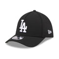 LA Dodgers MLB Black 39THIRTY M-Crown A-Frame Stretch Fit Cap-zelvios