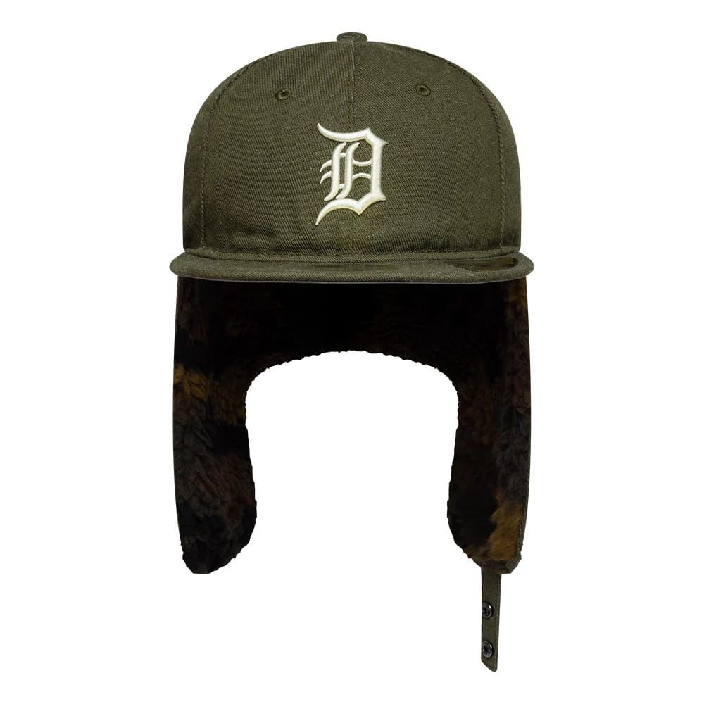 Detroit Tigers MLB Camo Open Green Retro Crown 59FIFTY Fitted Cap-kentox